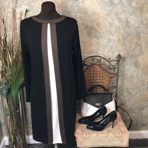 J Jill 🌹 wherever collection stunning deep rich black dress.